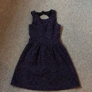 Girls purple dress